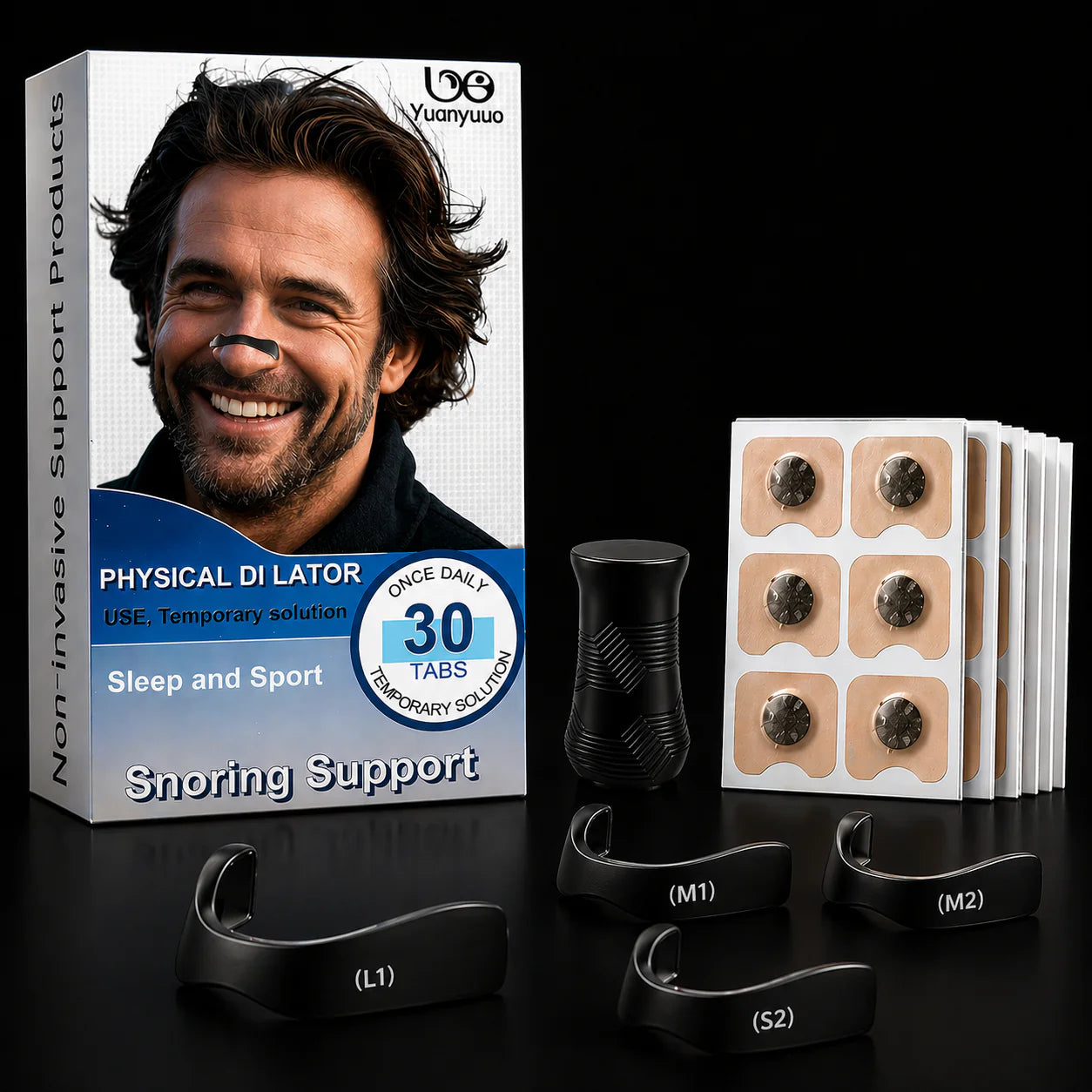Magnetischer Nasen-Fitness Clip